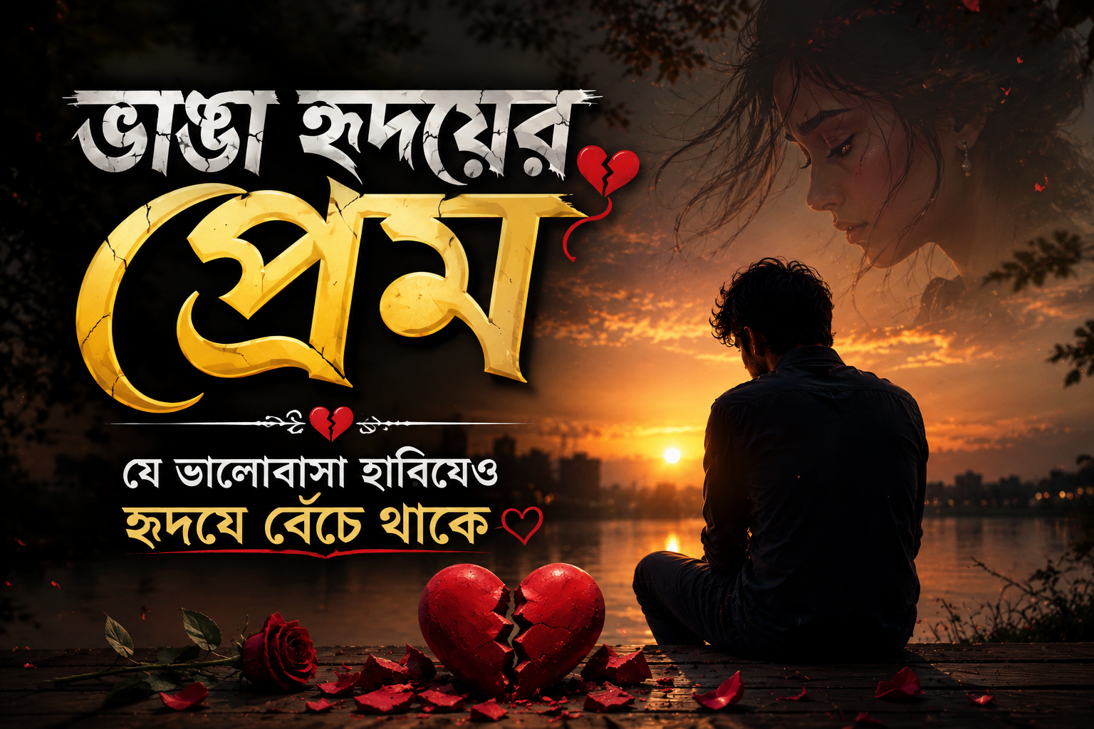 ভাঙা হৃদয়ের প্রেম