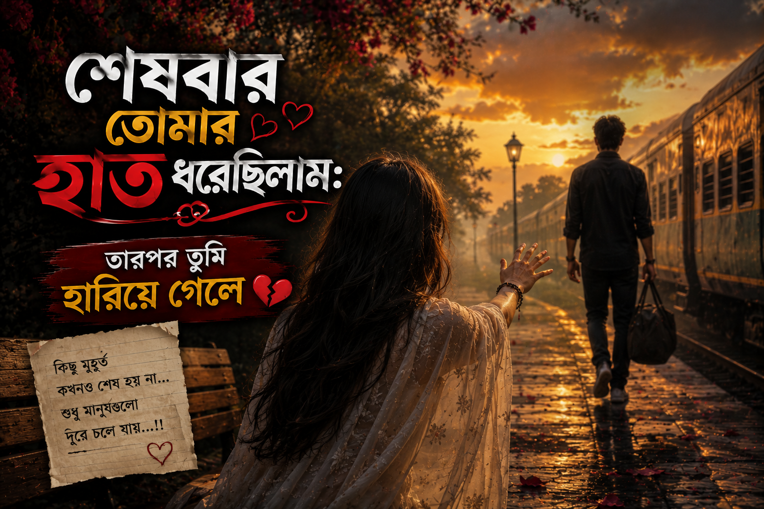 শেষবার তোমার হাত ধরেছিলাম